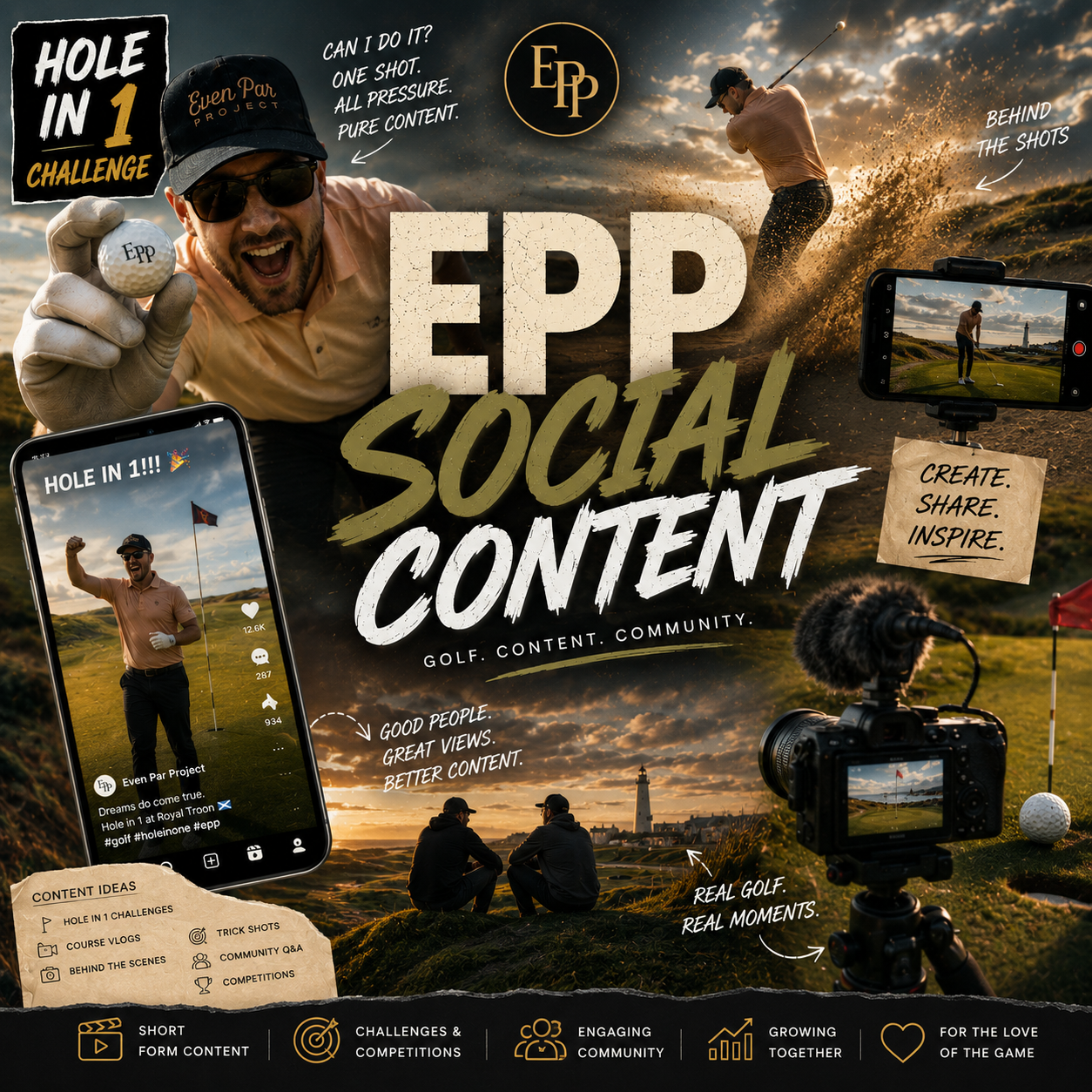 Golf Trips - Social Content Package